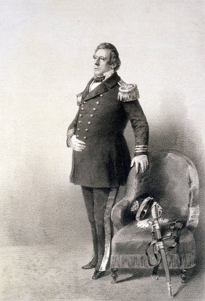 Commodore Matthew Calbraith Perry (1794-1858) uit 