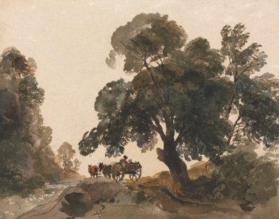 De wagen door Peter DeWint