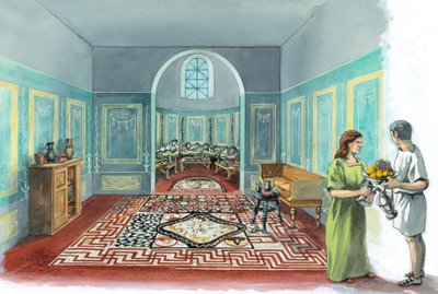 Lullingstone Romeinse villa door Peter Dunn