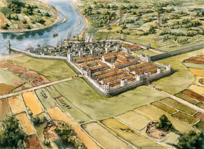 Segedunum Romeins Fort door Peter Dunn