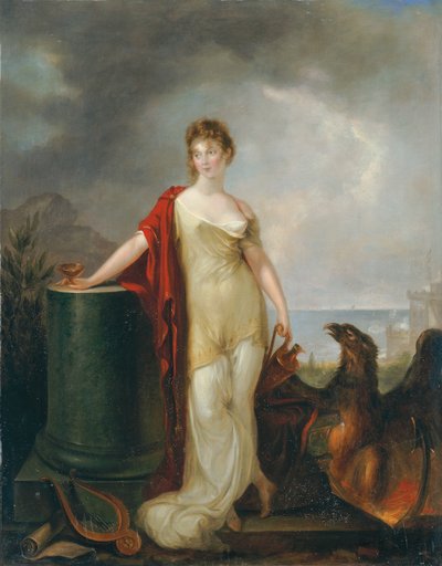 Hebe door Peter Eduard Stroehling