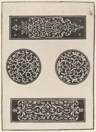Decoratieve Panelen door Peter Flötner