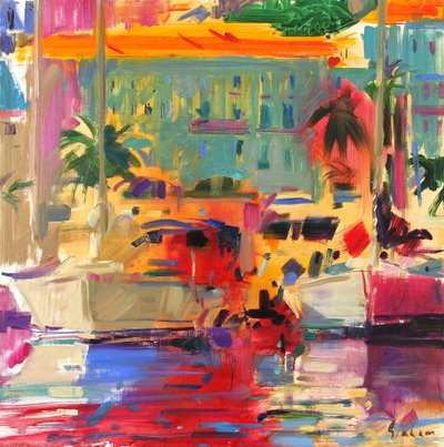 Havenlicht, 2012 door Peter Graham (Contemporary)