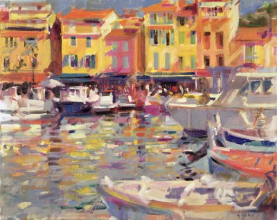 Haven van Cassis door Peter Graham (Contemporary)