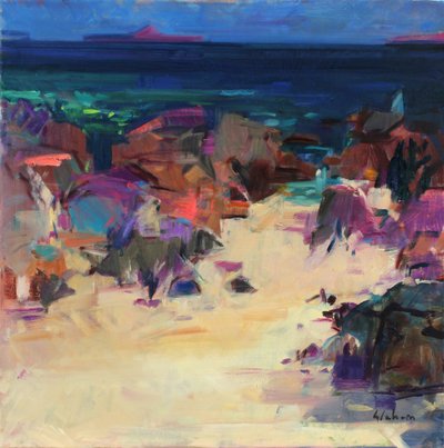 Iona naar Bac Mor, 2021 door Peter Graham (Contemporary)