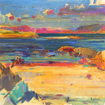 Iona naar Mull, 2012 door Peter Graham (Contemporary)
