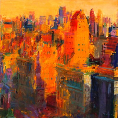 Manhattan, 2011 door Peter Graham (Contemporary)