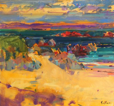 North End, Iona, 2012 door Peter Graham (Contemporary)