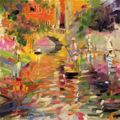 Zomerhitte door Peter Graham (Contemporary)