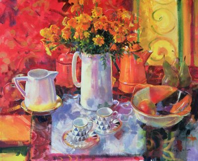Tafelreflecties door Peter Graham (Contemporary)