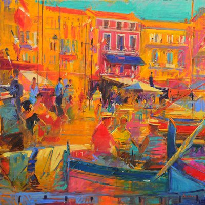 Bonjour Saint-Tropez, 2022 door Peter Graham