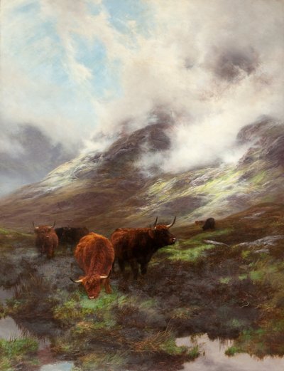 Het hoofd van de vallei, 1894 door Peter Graham