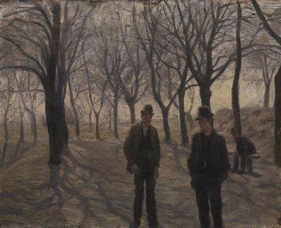 De wallen van Christianshavn. Lente door Peter Hansen