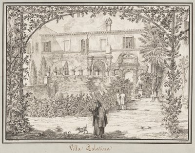 Villa Palatina door Peter Heinrich Lambert von Hess