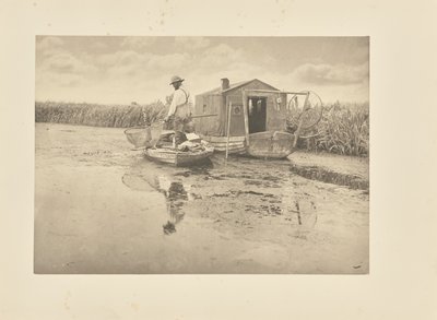Het huis van een palingvanger door Peter Henry Emerson