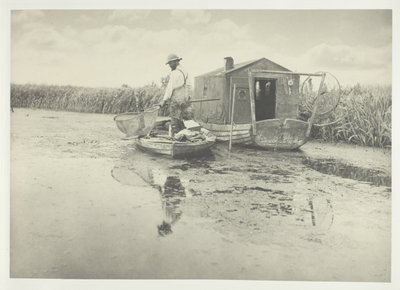 Het huis van een palingvanger door Peter Henry Emerson