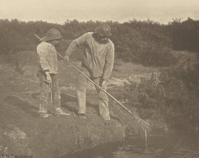 PalingPlukken in Suffolk Waters door Peter Henry Emerson