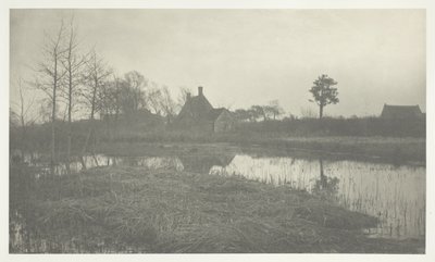 Avond door Peter Henry Emerson
