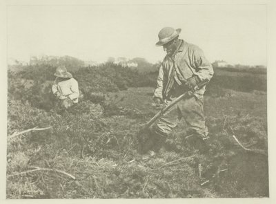 Brem Snijden op een Suffolk Gemeente door Peter Henry Emerson
