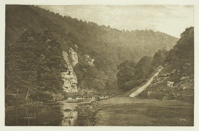 In Dove Dale door Peter Henry Emerson