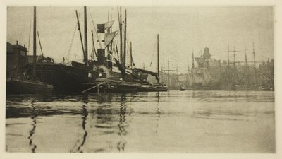 In de haven door Peter Henry Emerson