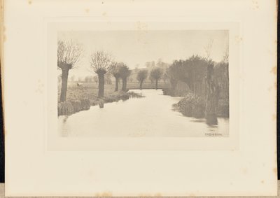 Monding van de rivier de As door Peter Henry Emerson