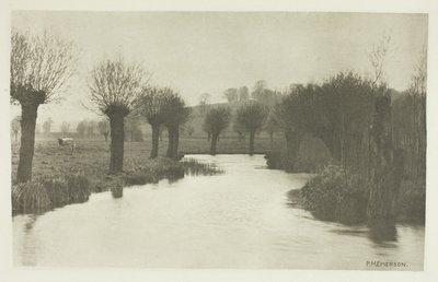 Monding van de rivier de As door Peter Henry Emerson