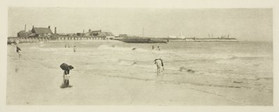 Op Gorleston Sands door Peter Henry Emerson