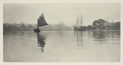 Op de Vloed door Peter Henry Emerson
