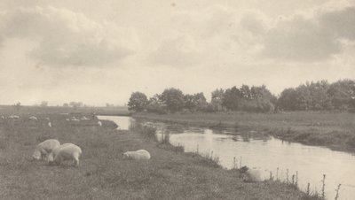Op de rivier Bure, 1886 door Peter Henry Emerson