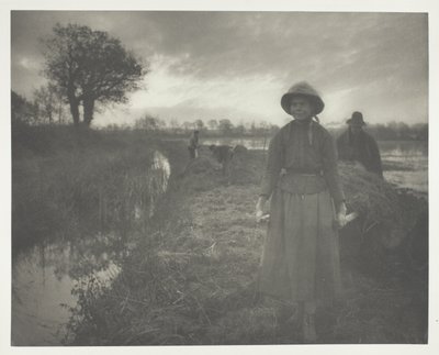 Het Hooi van het Moeras Polend door Peter Henry Emerson