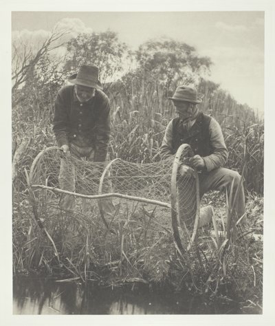 Het boegnet opzetten door Peter Henry Emerson