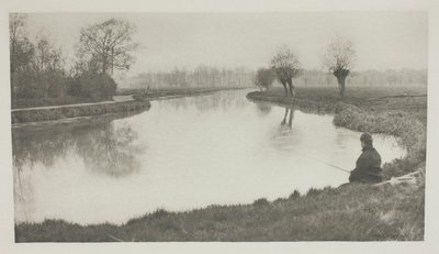 De Zwarte Poel, bij Hoddesdon door Peter Henry Emerson