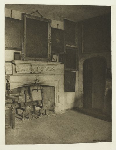De samenzweerderskamer, Old Rye House door Peter Henry Emerson