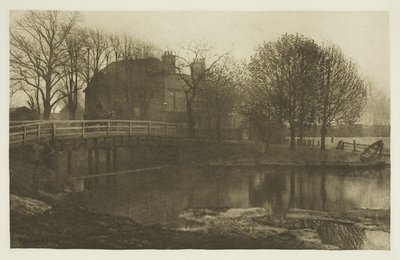 De veerbootherberg, Tottenham door Peter Henry Emerson