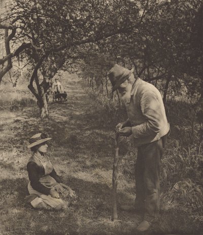 De Grafter door Peter Henry Emerson
