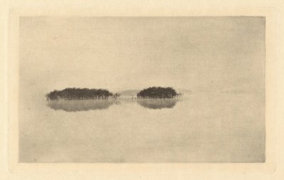 De Eenzame Lagune, in of voor 1895 door Peter Henry Emerson