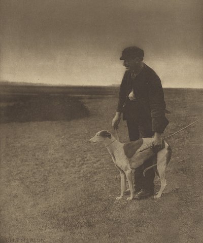 De stroper - Een haas in beeld. [Suffolk.] door Peter Henry Emerson