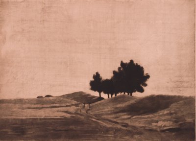Avondlandschap door Peter Vilhelm Ilsted