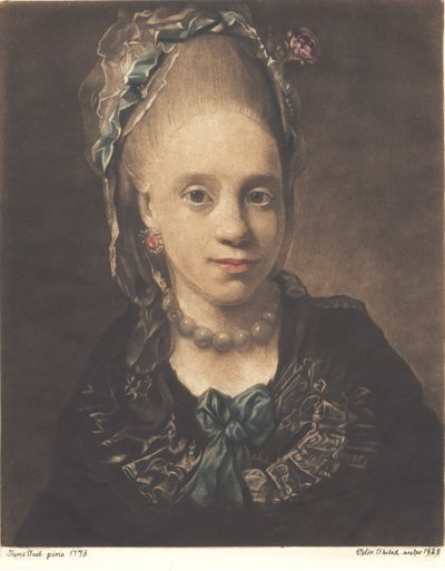 Dameportret door Peter Vilhelm Ilsted