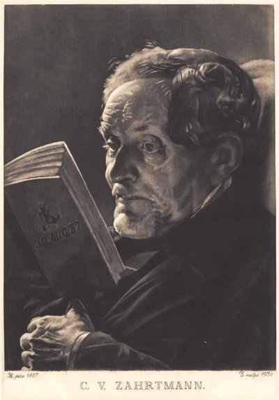 Hoofdarts C. V. Zahrtmann door Peter Vilhelm Ilsted