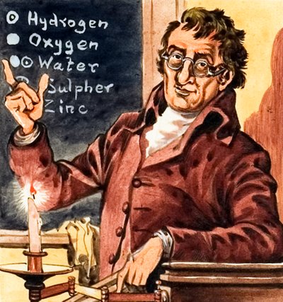 John Dalton, grondlegger van de chemische atoomtheorie door Peter Jackson