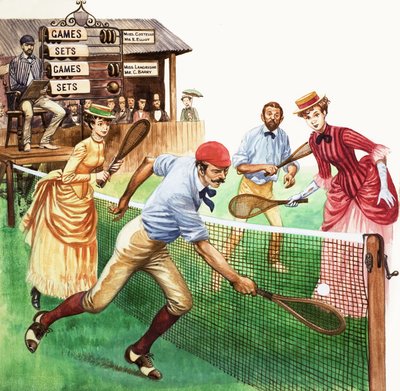 Tennis Spelen door Peter Jackson