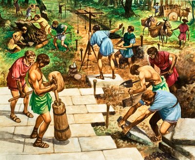 Romeinse Wegen door Peter Jackson