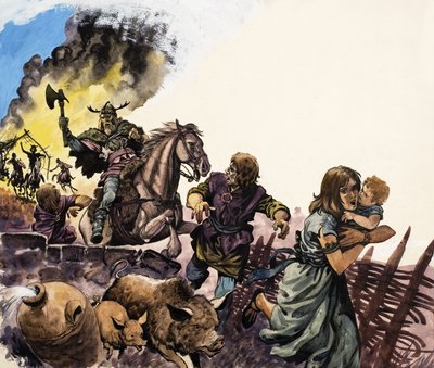 Saksische overvallers door Peter Jackson