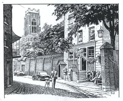 De Grenadier, Wilton Row, Belgravia door Peter Jackson