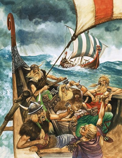 De geschiedenis van onze wonderlijke wereld: De Vikingen door Peter Jackson