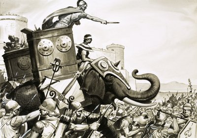 De opkomst en ondergang van Carthago: het Carthaagse geheime wapen - olifanten door Peter Jackson