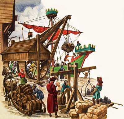 Het wonderlijke verhaal van Groot-Brittannië: Vroege schepen en zeehavens door Peter Jackson