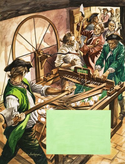 Het wonderlijke verhaal van Groot-Brittannië: De nieuwe spinmachines door Peter Jackson